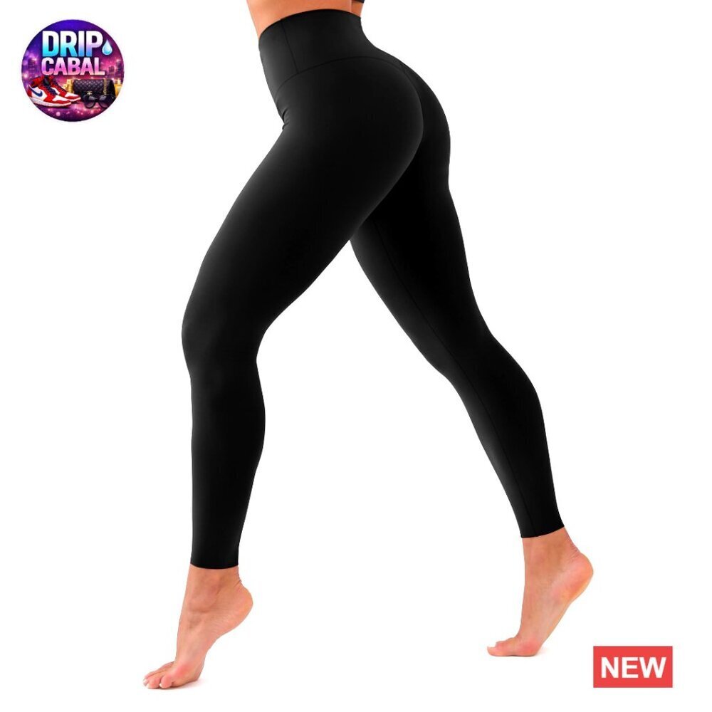 High Waisted Leggings Tummy Control Soft Workout Yoga Pants Non See Through